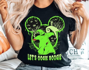 Let's Oogie Boogie Bash 2024 Comfort Colors Shirt, The Nightmare Before Christmas T-shirt, Disney Halloween Party, Disneyland Spooky Season