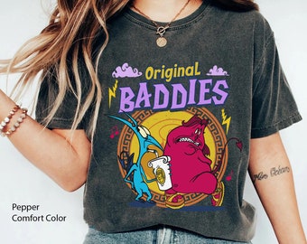 Retro Pain And Panic Original Baddies Comfort Colors T-shirt, Hercules Villains Shirt, Funny Disney Friends Shirt, Disneyland Family Trip
