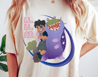 Disney Elio & Glordon BFF T-Shirt, Pixar Elio Best Friends Tee, Cute Alien Glordon Shirt, Space Buddies Tee, Disney Bestie Matching Tee