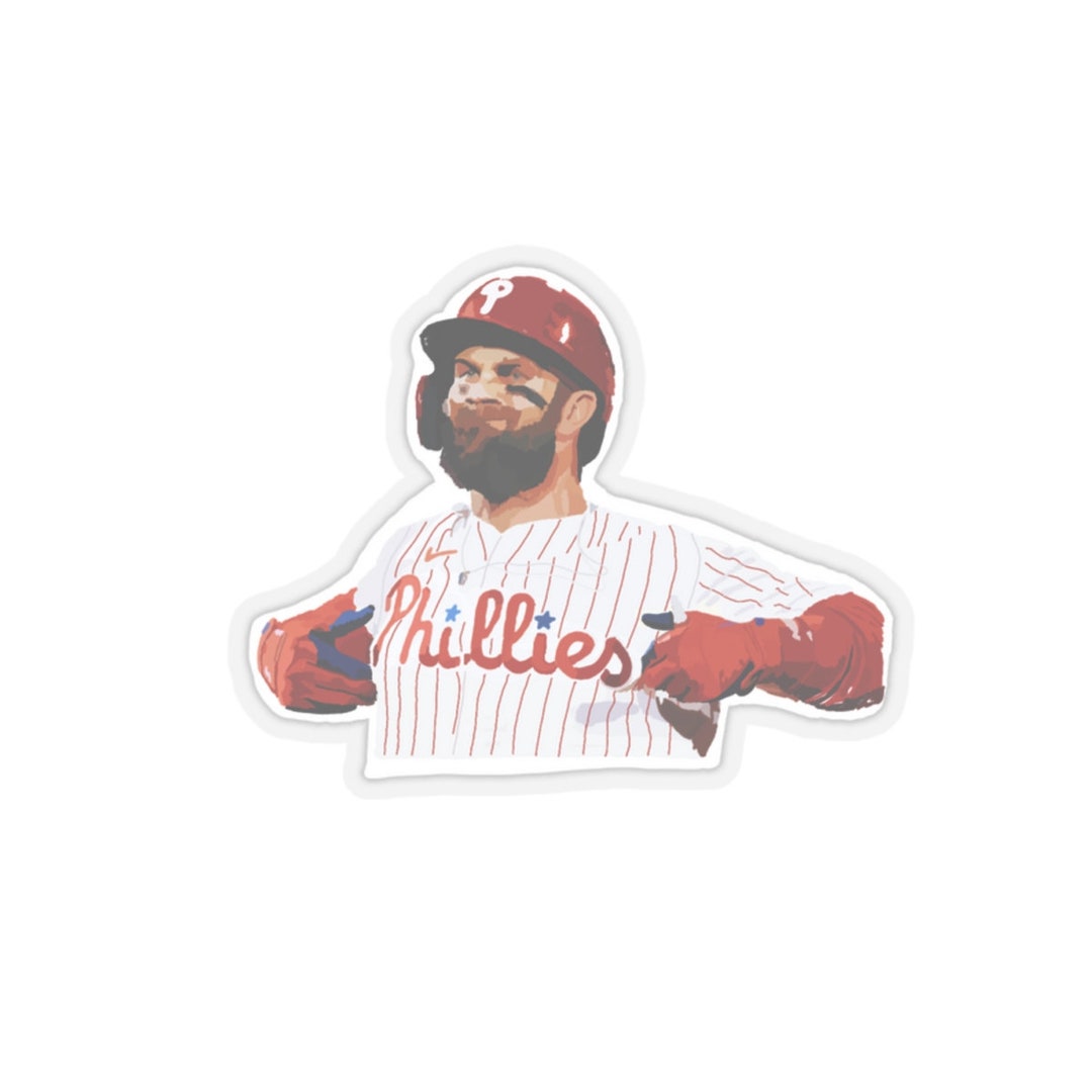 Bryce Harper Phillies Sticker - Etsy