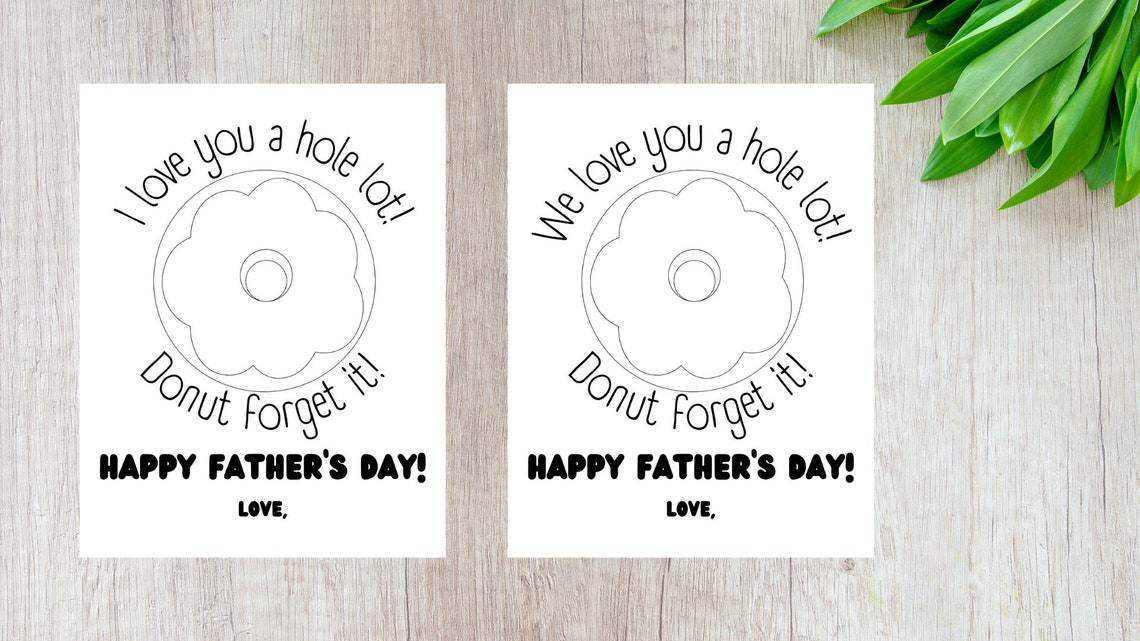 Father's Day Printable Craft for Kids - Easy DIY Fingerprint Art ...