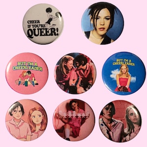 But i’m a cheerleader pins (1.46 inches) 1 1/2 inch