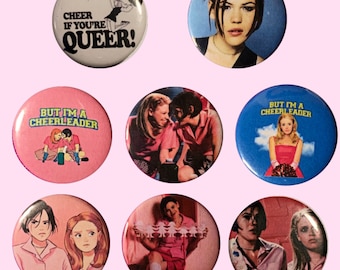 But i’m a cheerleader pins (1.46 inches) 1 1/2 inch