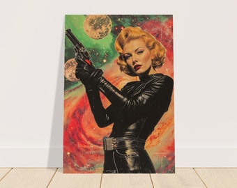 Starbound Defender - Museum-Quality Poster