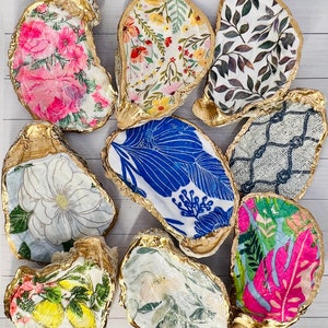 Oyster Shell Trinket Dishes