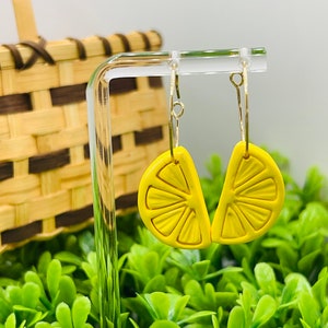 Lemon Wedge Dangles