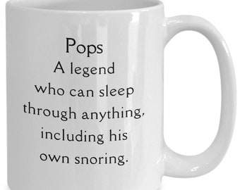 Pops mug, pops gift, pops coffee cup, pops legend