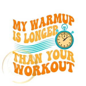 Funny Workout Clipart: Fitness Humor PNG for T-Shirts & Mugs (Digital Download
