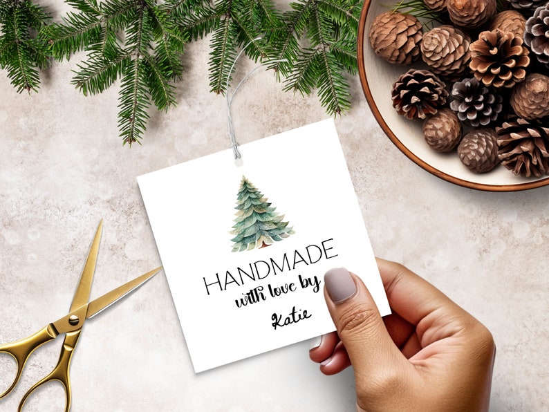 Printable Gift Tags for Handmade Items Crochet or Knit Gift - Etsy ...