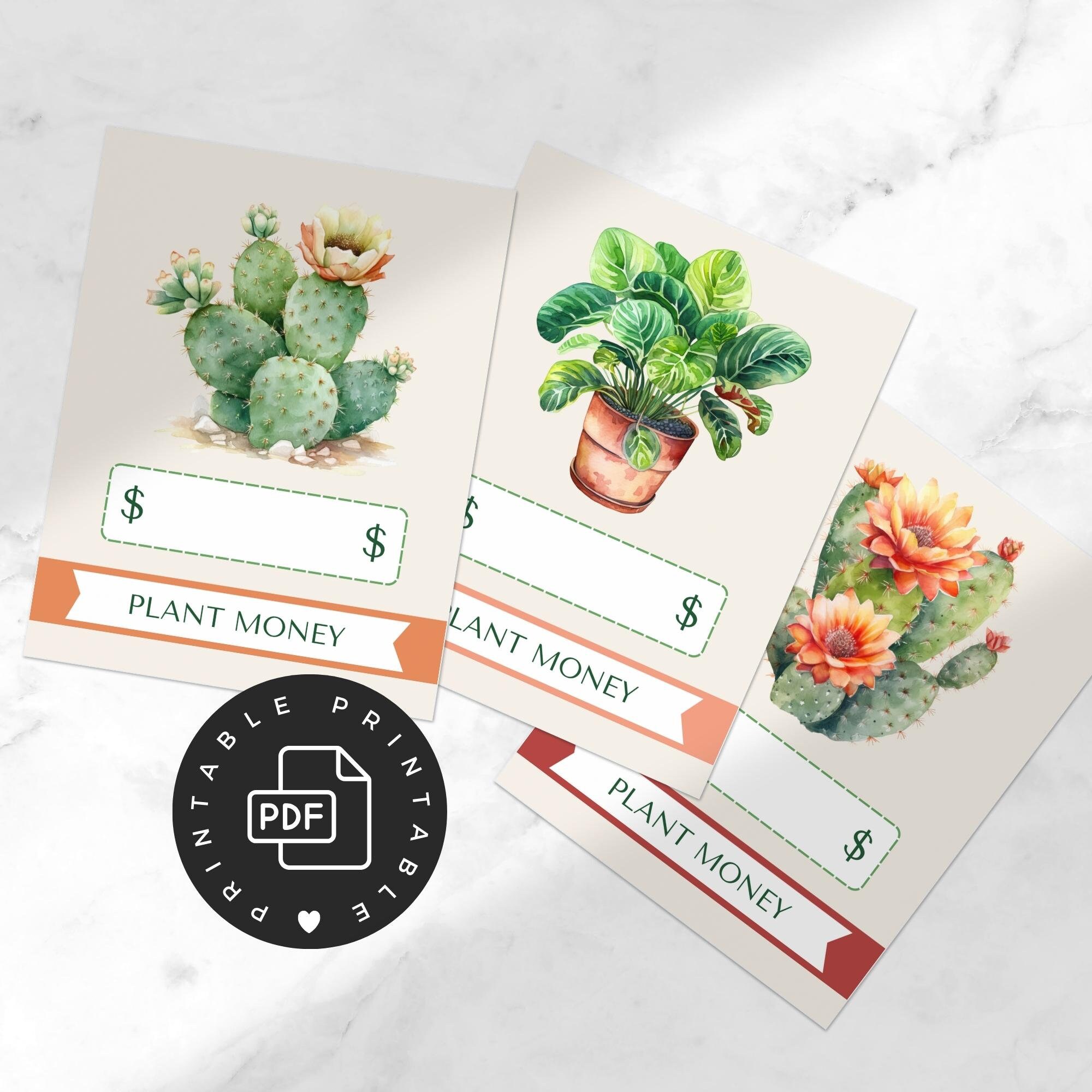 Printable Money Card PNG Designs, Birthday Gift Money Card Holder, Lip ...