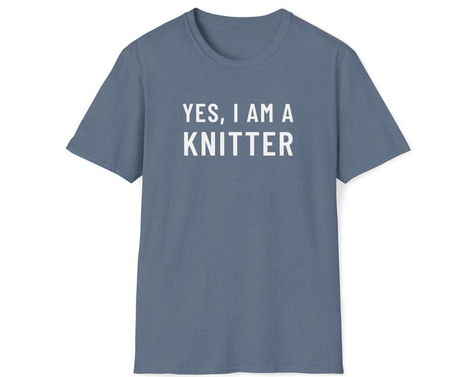 Oui, je suis une tricoteuse, des chemises à tricoter des cadeaux à tricoter un tee-shirt à tricoter je suis une chemise à tricoter une chemise à tricoter un cadeau à tricoter une tricoteuse à tricoter