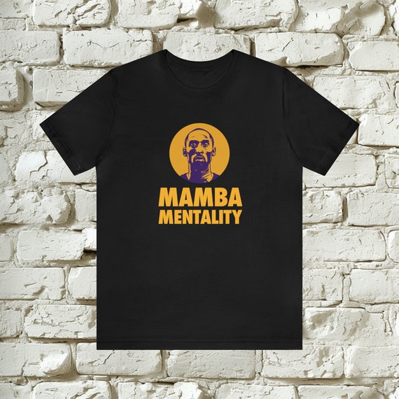 Buy Mamba Mentality T shirt Channel the Spirit of a Laker Legend With This Inspirational Tee by Promptdesign Online in India Etsy
