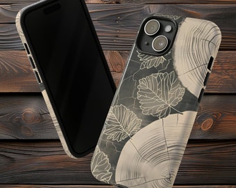 Woodland Elegance Protective Phone Case - Nature-Inspired Design for iPhone, Samsung, Pixel by Prompt Design