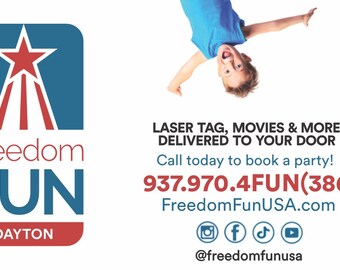 Freedom Fun Magnetic Business Cards Dayton