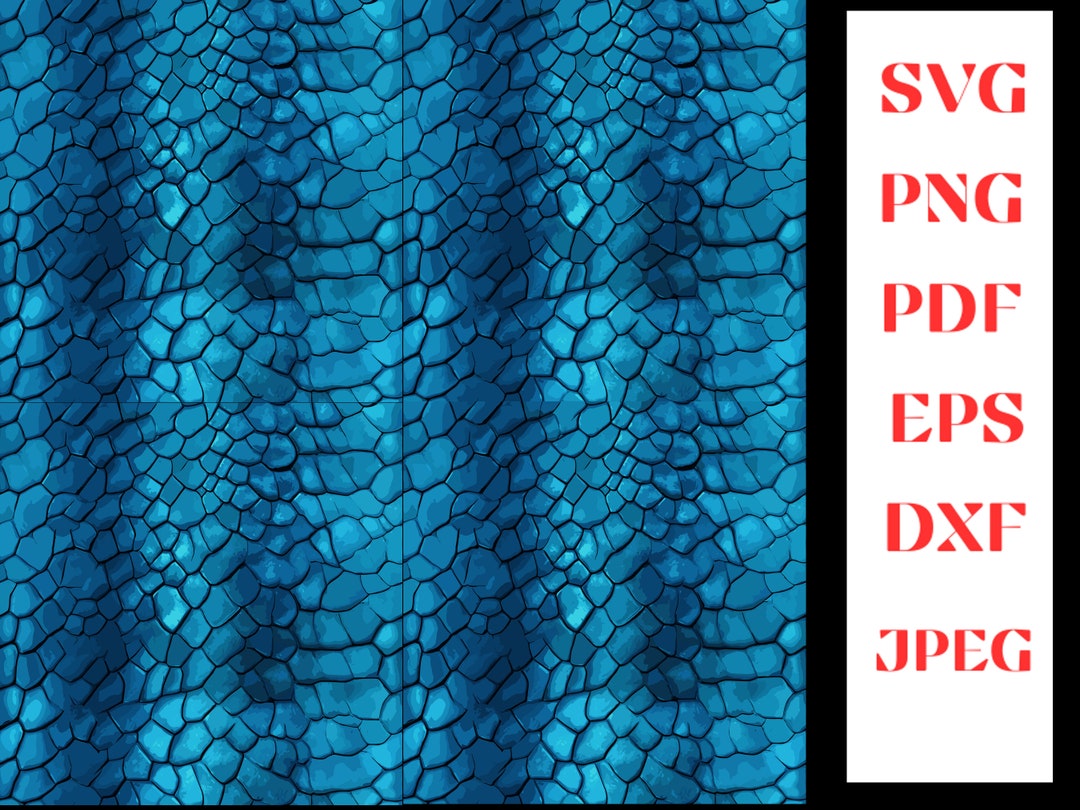 Blue-tongued Lizard Skin Pattern SVG Digital Paper SVG - Etsy