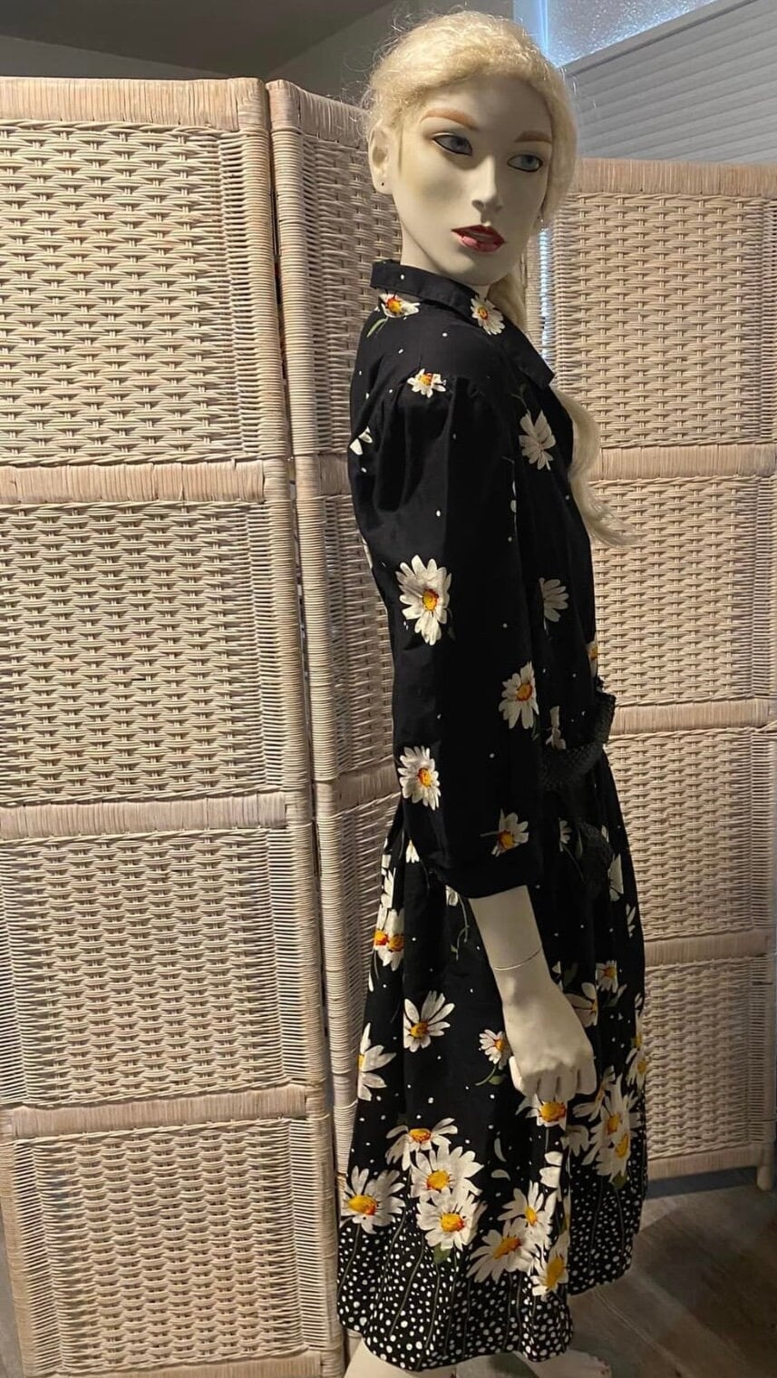 black dress with white daisies Daisy TOM FORD - Black 100% Polyester Stretch Sequin Dress Buying Option:Purchase