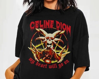 Halloween Horror T-Shirt, Satan Symbol Shirt, Halloween-Themed Shirt, Scary Famous Pop Star Name Shirt YH141