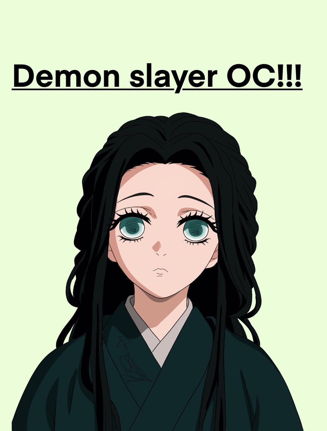 Demon Slayer Style Portrait - Etsy