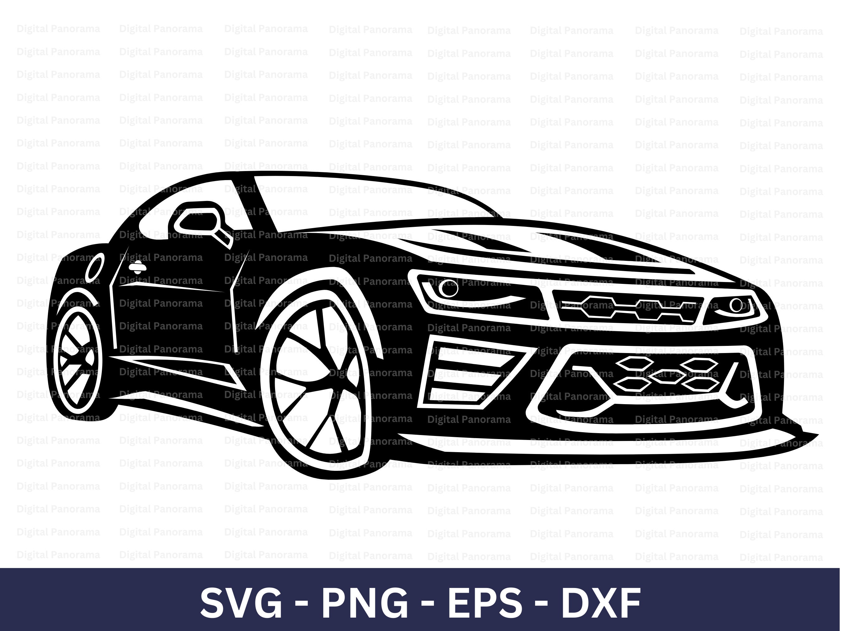 Camaro Svg, Car Svg, Muscle Cars Svg, Cricut Svg File, Digital Download