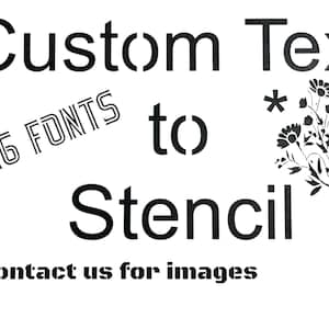 Tinkable Easy-Cut Custom Stencils