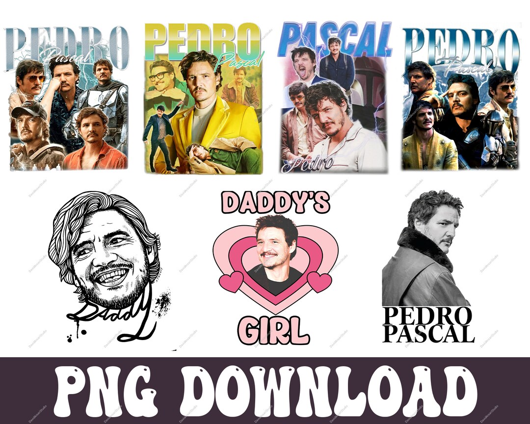 Pedro Pascal Png Pedro Pascal 90s Vintage Png Retro Vintage - Etsy