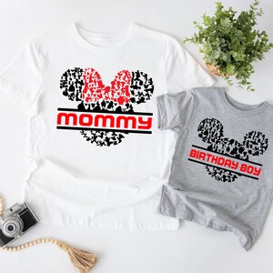 Custom Name Disney Shirt for family, 2023 Family Disney Trip, Mickey/Minnie Personalization T-Shirt, Disney Family Vacation Shirt. 11