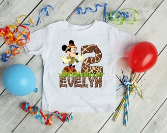 Safari Birthday Boy/Girl Shirts, Safari Family Vacation Shirts, Animal Kingdom Shirts, Mickey Minnie Disney shirts 49
