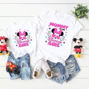 Disney Minnie Mickey Birthday Theme Shirts for Family, Minnie Birthday Girl Shirt, Disney Birthday Matching Shirts, First Birthday Shirts.66