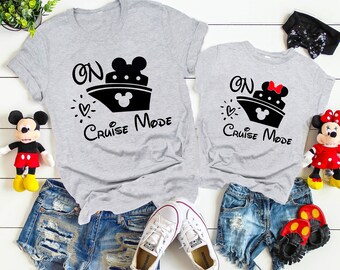 On Cruise Mode Shirts, Disney Family Cruise Shirts, Disney Trip Shirt, Matching Disney Cruise Shirts, Disney Cruise Shirts. 65