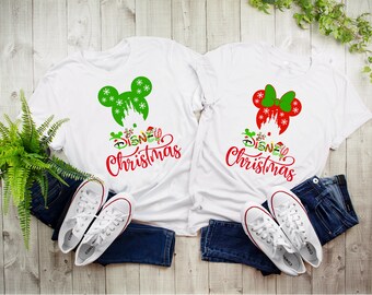 Disney Christmas Shirts, Disney Christmas Matching Shirts for family, Mickey Minnie Christmas Shirts 11