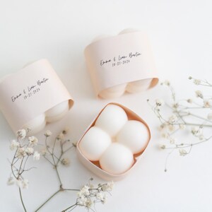 Candle Favor Gift| Wedding Favors for Guests| Personalized Party Favors| Wedding Candle Favors| Handmade Wedding Favors|Bubble Candle Favors