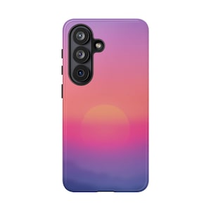 Sunset Gradient Tough Case | Pink Purple Ombre Phone Case