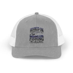 Fishing Hat for Men, Funny Angler Gift, Vintage Fishing Trucker Hat, Outdoor Gear for Him