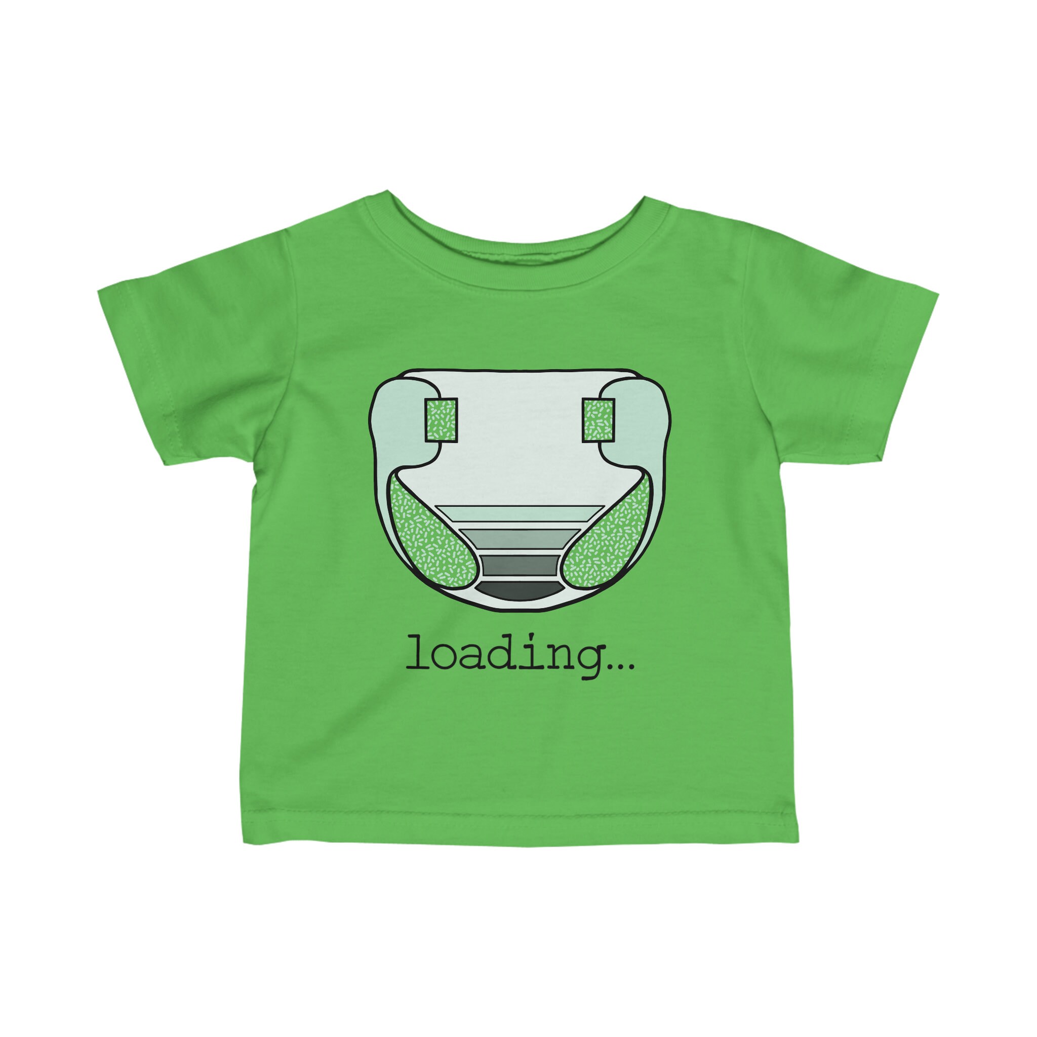 Diaper Loading Shirt Diaper Loading Infant Toddler T Shirt Pink / 5