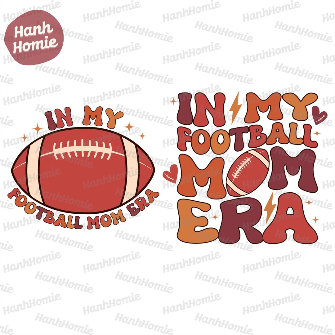 Bundle in My Football Mom Era Svg Football Mom Svg Football - Etsy