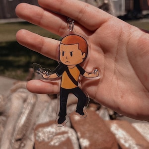 inFAMOUS Acrylic Double-Sided 3.5&#39;&#39; Keychains