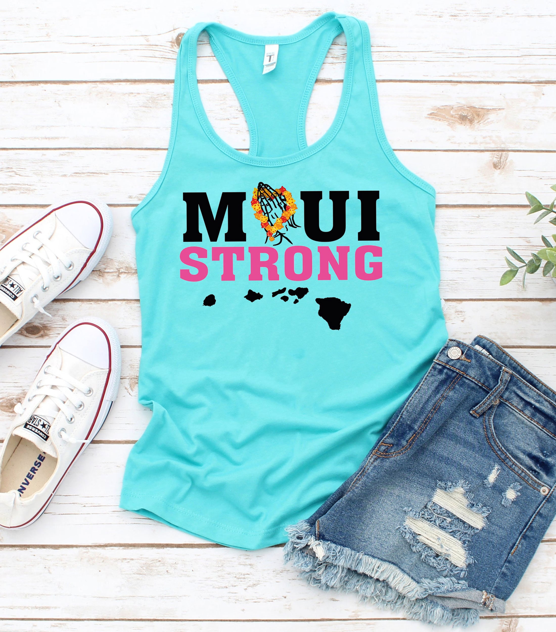 Hawaii Strong Tank Maui Strong Shirt Maui Wildfire Relief Etsy