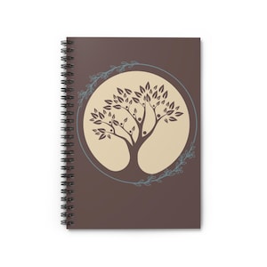 Vintage Romance Family Tree Journal Notebook,  Genealogy Notebook,  Personalized Family History Record, Antique-Style Tree Notebook