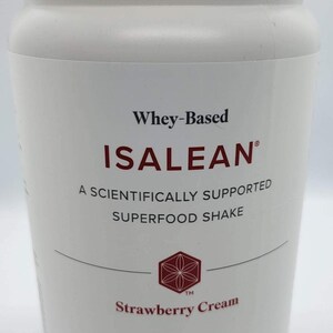 Isagenix Isalean Strawberry Shake New & Unexpired