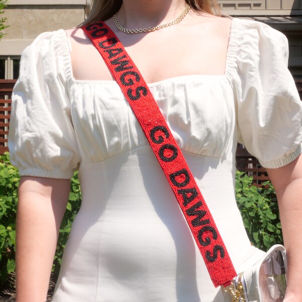 Beaded Purse Strap Etsy