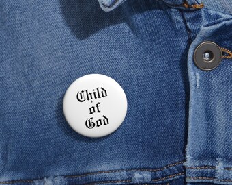 Child of God pin button