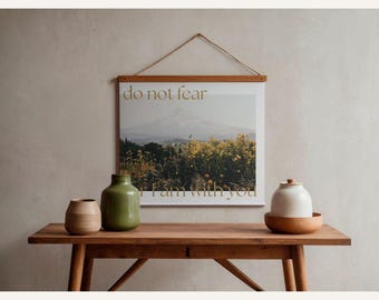 Botanical Christian Wall Art Prints: Scripture Decor (18x24in, Digital Download)