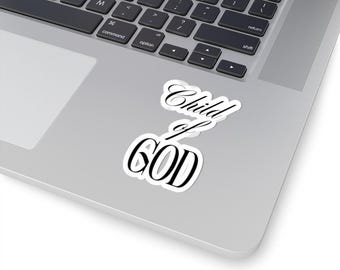 Child of God Sticker | Religious Script Kiss-Cut Sticker