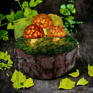 Mushroom lamp night light decorative light lamp mushroom landscape Mushroom lamp