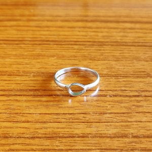 925 Sterling Silver Pear Ring, Plain Bezel Cup Open Blank Ring, Setting For Making Ring 6x4 MM To 14x21 MM, DIY Jewelry Supplies