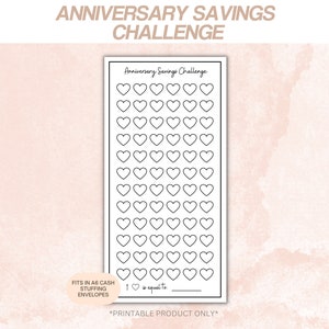 DIGITAL A6 Anniversary Savings Challenge