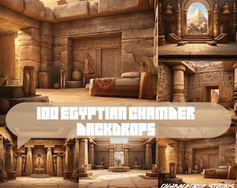 Digital Background Fine Art Photography Photoshop Egyptian Chamber Studio Digital Zoom Background Overlays Studio Zoom Backdrop High Res PNG