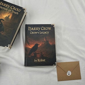 Harry Crow Series – 3 Book Set by Robst, Dark Fantasy Epic, Warrior of Truth, Goblin’s Son, Crow’s Legacy - Hardcover Harry Crow Vol 3