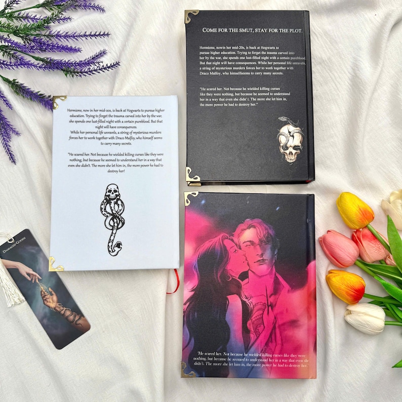 Damaged Goods Hardcover Set of 3 With Bookmark | Dramione Fanfiction ...