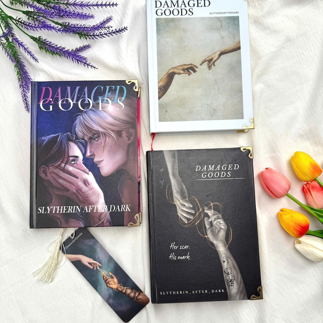 Damaged Goods Hardcover Set of 3 With Bookmark | Dramione Fanfiction ...